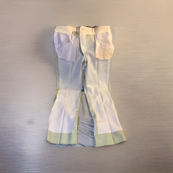 Vintage Men's Custom Unbranded 70's Pants Cotton Blend - Picture 10 of 11